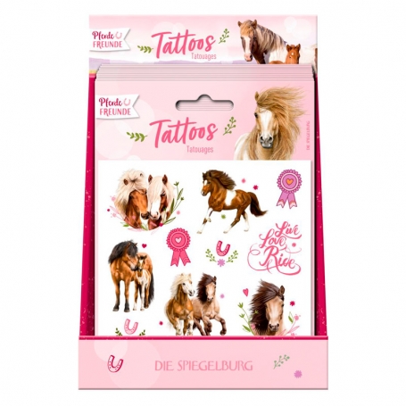 Spiegelburg Detské dočasné tetovanie Pferdefreunde {PRODUCT_REFERENCE}-1