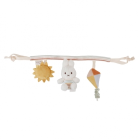 Little Dutch Reťaz na kočík zajačik Miffy Prúžky {PRODUCT_REFERENCE}-1