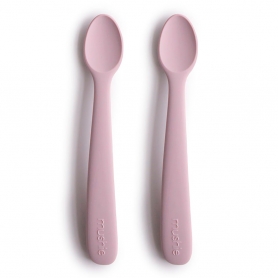 Mushie Detská silikónová lyžička Soft Lilac 2ks {PRODUCT_REFERENCE}-1