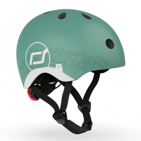 Scoot & Ride Detská prilba XXS-S reflective forest {PRODUCT_REFERENCE}-1