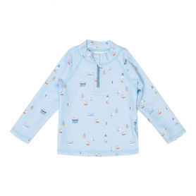 Little Dutch Chlapčenské plavecké tričko Námornícky záliv Blue CL1144-12LD-1