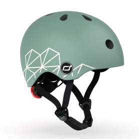 Scoot & Ride Detská prilba XXS-S Graphics Green Lines {PRODUCT_REFERENCE}-1