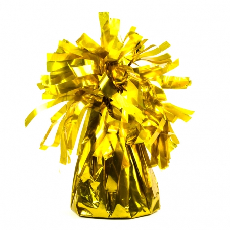 PartyDeco Fóliové balónové závažie, zlaté {PRODUCT_REFERENCE}-1