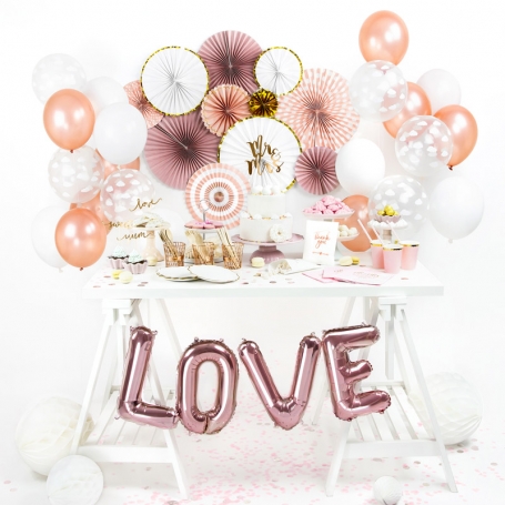 PartyDeco Balóny Biele obláčiky 30cm 6ks {PRODUCT_REFERENCE}-1