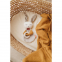 Kikadu Mojkáčik Zajačik chlapček z organickej bavlny s hryzátkom {PRODUCT_REFERENCE}-4