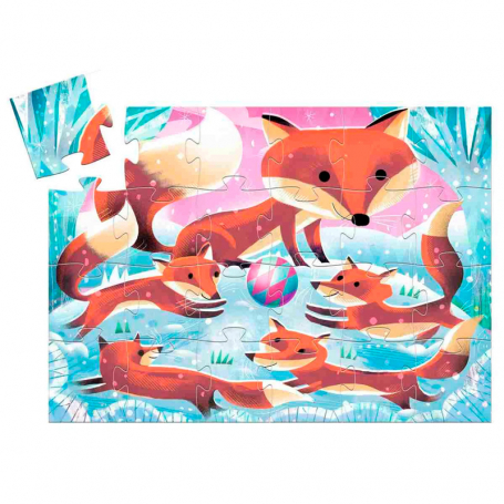 Djeco Puzzle Líška Ginger, 24 dielov {PRODUCT_REFERENCE}-1