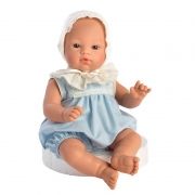 Asi Bábika bábätko Koke 36cm, v modrom overale s čapicou {PRODUCT_REFERENCE}-1