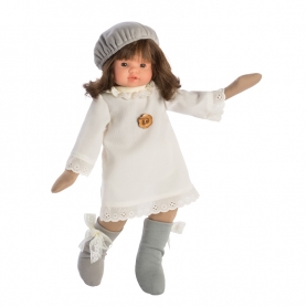 Asi Bábika Berta 43cm, v krémových šatách {PRODUCT_REFERENCE}-1