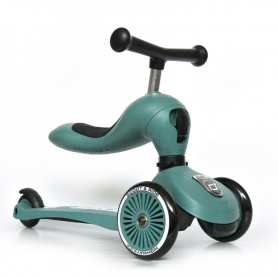 Scoot & Ride Odrážadlo kolobežka 2v1 Highwaykick 1 forest {PRODUCT_REFERENCE}-1