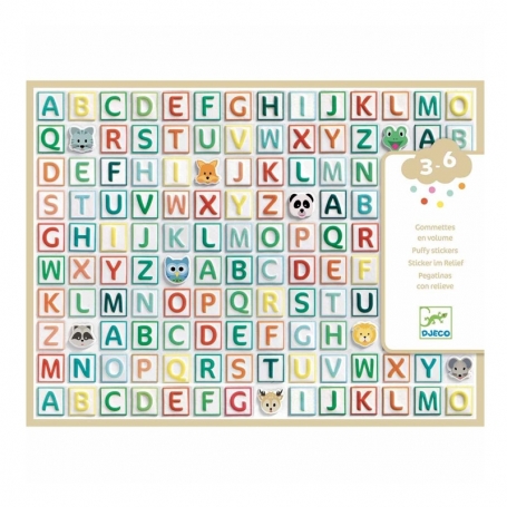 Djeco Samolepky Abeceda {PRODUCT_REFERENCE}-1