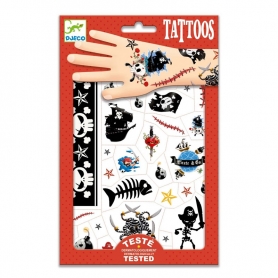 Djeco Detské tetovačky Piráti {PRODUCT_REFERENCE}-1