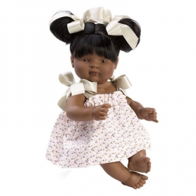 Asi Bábika Černoška Sammy 36cm, v šatách s potlačou {PRODUCT_REFERENCE}-1